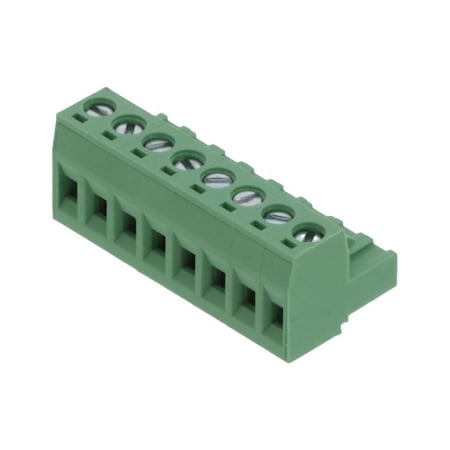 Molex Pluggable Terminal Blocks 5.0Mm Euro Plug Ra G Uro Plug Ra Grn 8Ckt 395205008